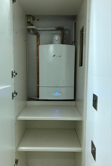 New Worcester boiler installation in Hove